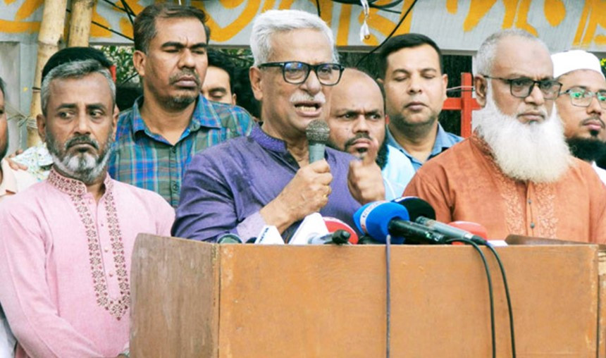 দেশের রাজনীতিকে আবারও ঘোলাটে করার চক্রান্ত চলছে: জয়নুল আবদিন ফারুক